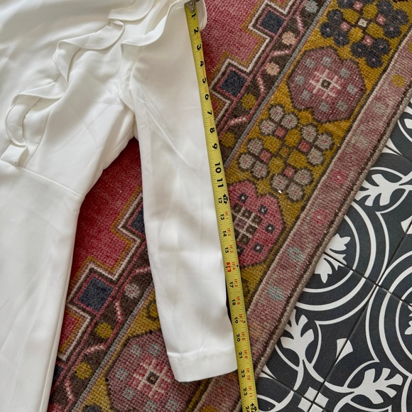 Ted Baker Fashal Long Sleeve A-Line White Dress SZ 3 NWT Perfect for holidays - Picture 9 of 12